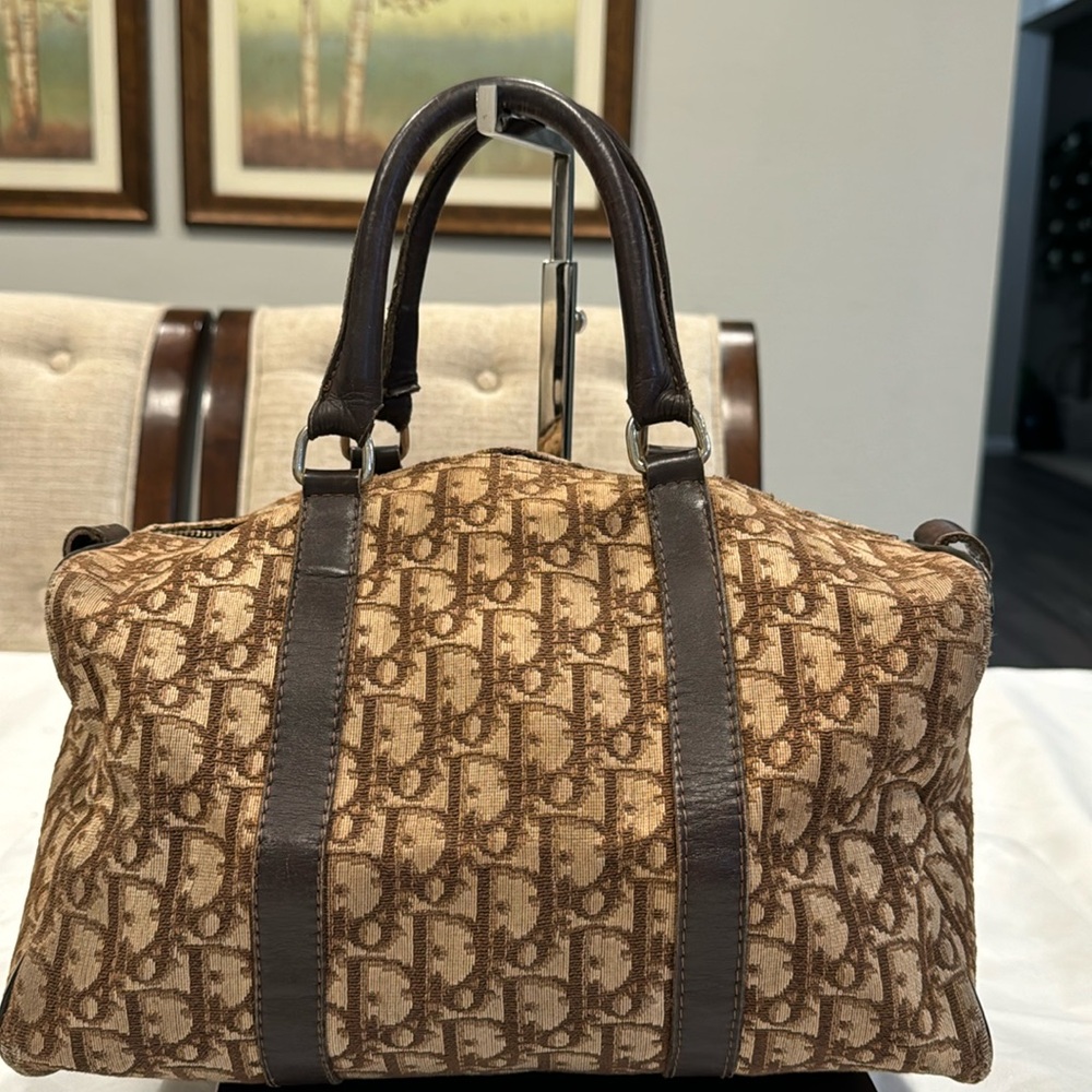 Authentic Dior vintage Boston bag